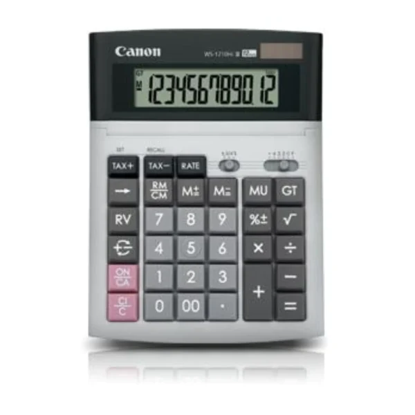 Canon WS-1210Hi III Calculator 12 Digits