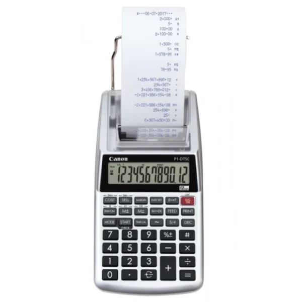 Canon P1-DTSC Palm Printer Calculator