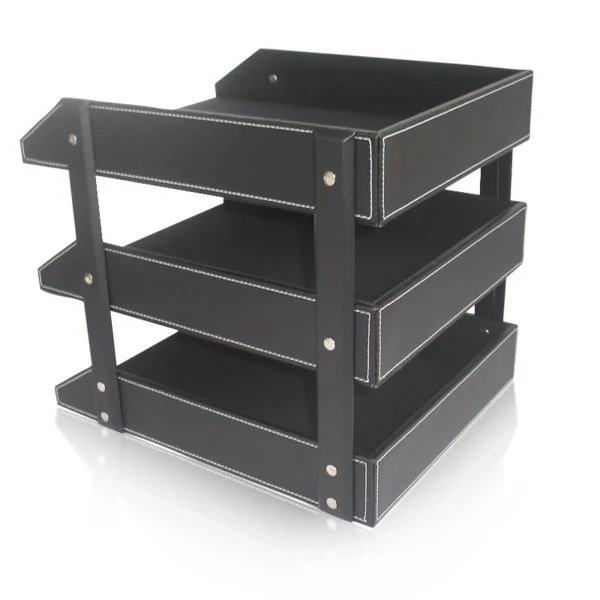 vn-11134207-81ztc-mn3yig8afm684a.webp 3 Tier Premium Leather Document Tray